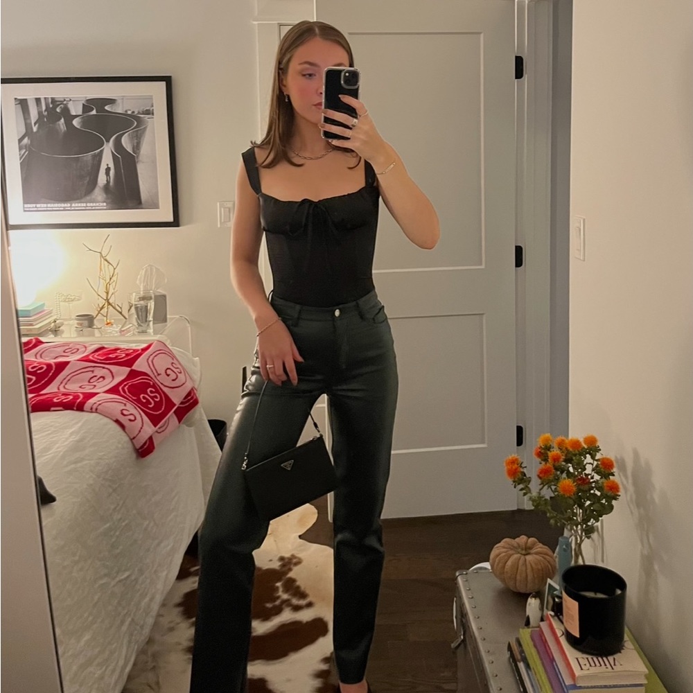 Aritzia Wilfred MELINA TALL LEATHER PANT